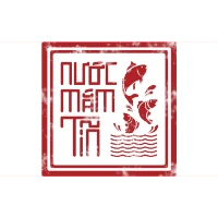 Nuoc Mam T.M. Vietnamese fish sauce label with traditional design and red branding.