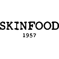 Skinfood 1957 vintage logo, black and white branding image.